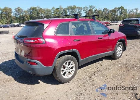 2015 Jeep Cherokee Sport z USA, uszkodzony, nr VIN 1C4PJMAB3FW564718